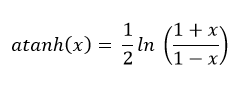 atanh formula