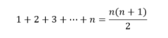 Sum of Natural numbers