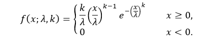 Weibull Distribution